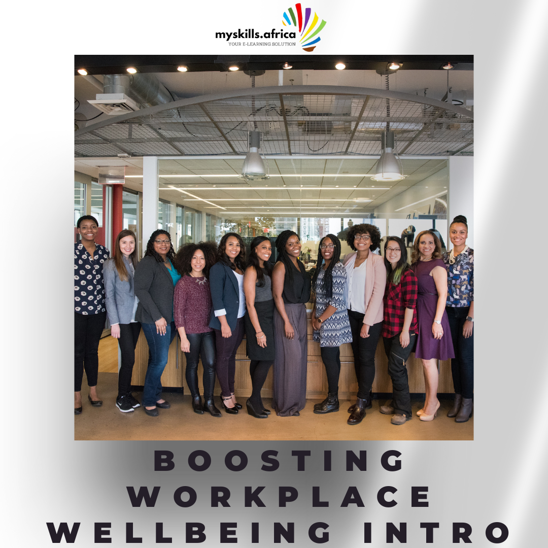 Boosting Workplace Wellbeing - Introduction